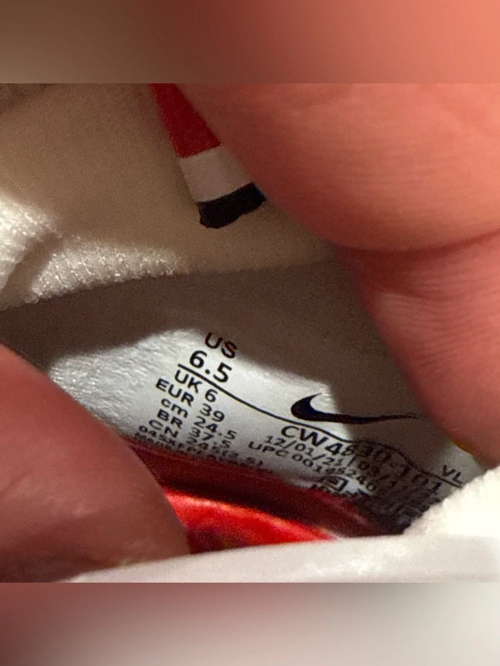 Nike men’s size